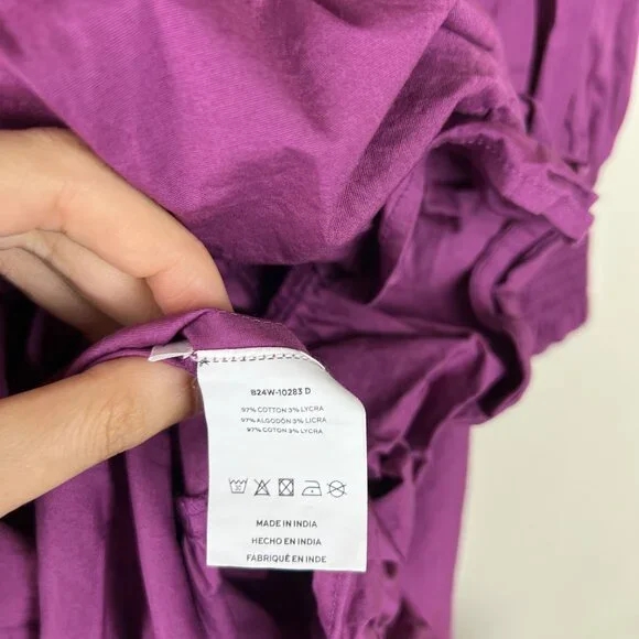 Bohera Purple Pearl Lou Fit & Flair Long Sleeve Maxi Dress - Picture 5 of 6